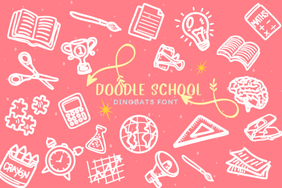 Doodle School Font