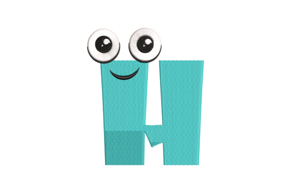 Funny Letter H Embroidery: A Playful Way to Elevate Your Fabric Creations
