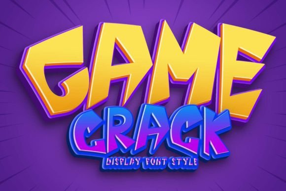 Game Crack Font: A Professional Choice for Creative Projects