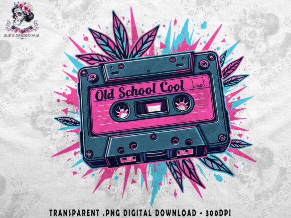 Old School Cool Retro Cassette
