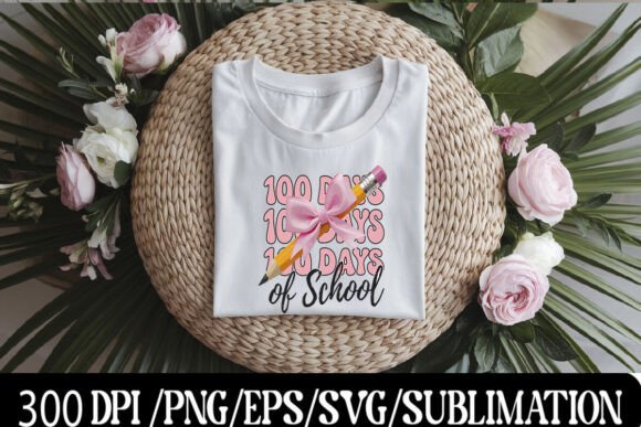 Retro 100 Days of School T-Shirt