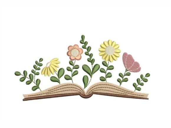 The Art and Appeal of Floral Book Embroidery Designs