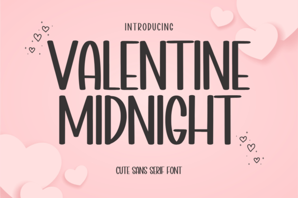 Valentine Midnight: A Versatile Handwritten Font for Creative Projects and Everyday Use